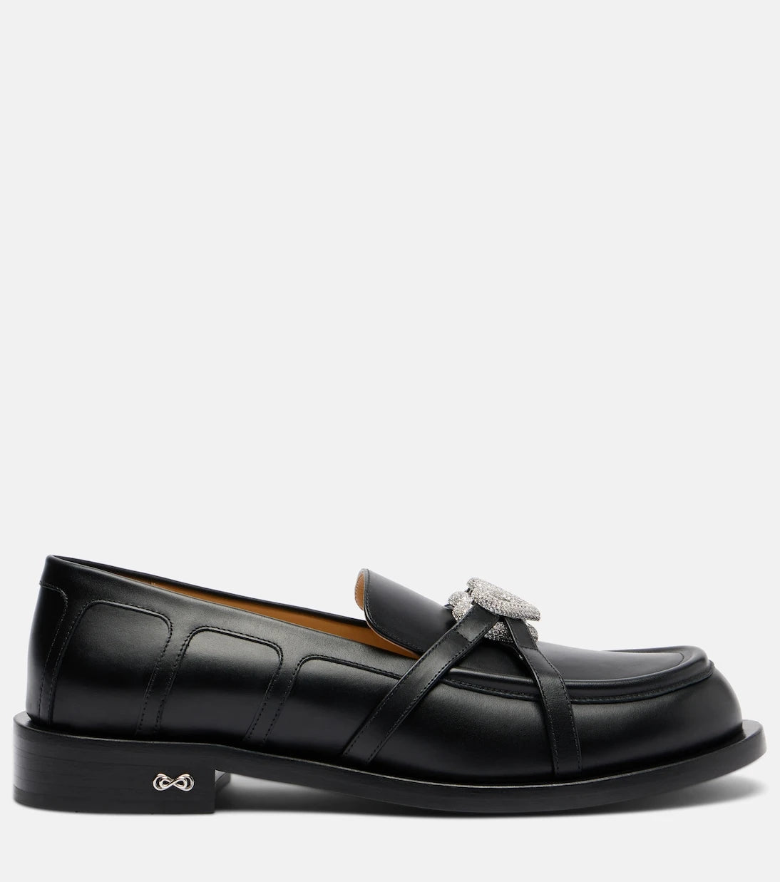 Mach & Mach - Double Heart leather loafers