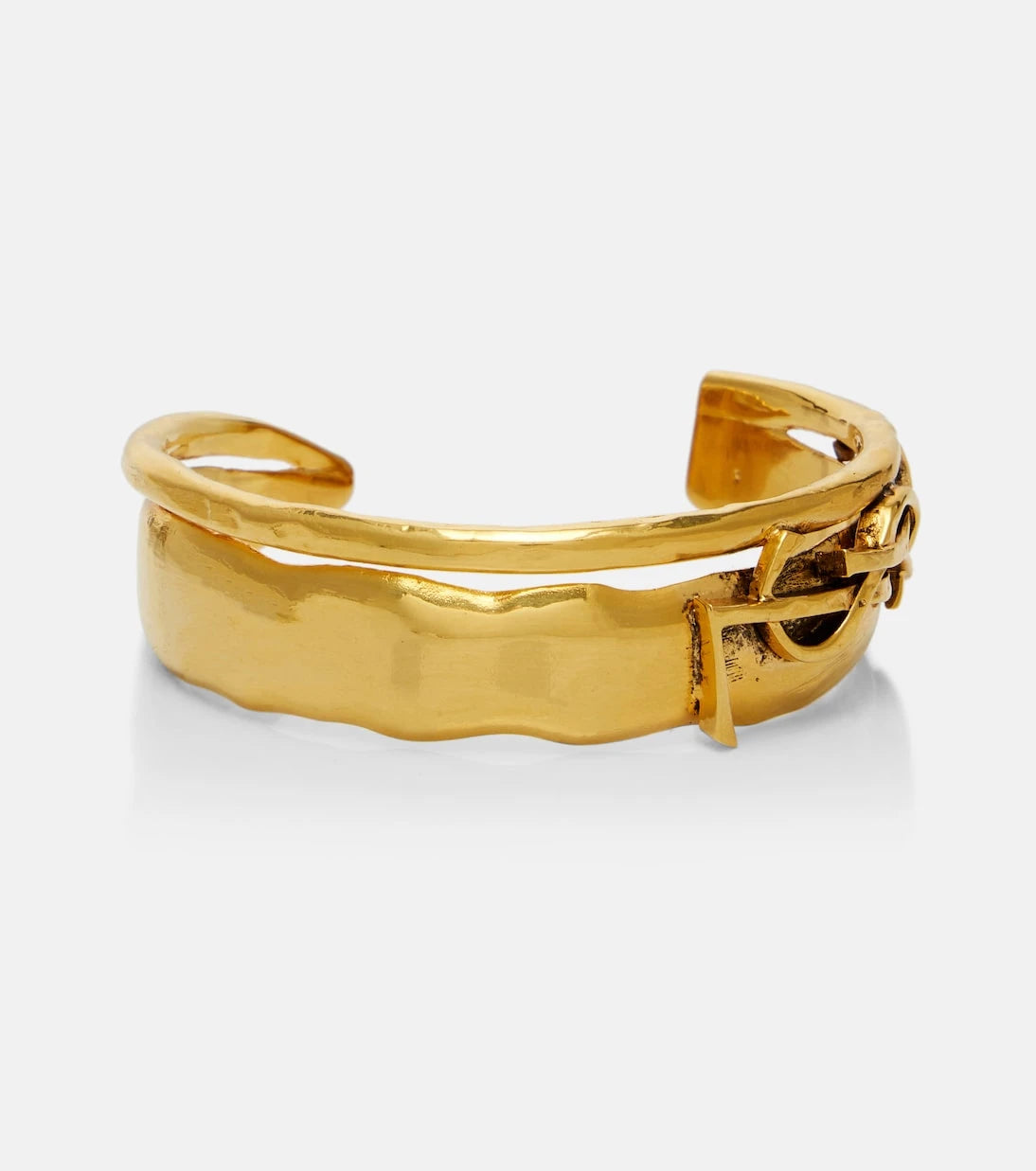 Saint Laurent - Cassandre cuff bracelet
