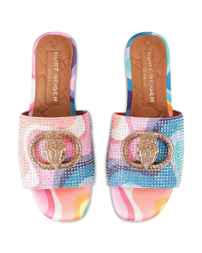 Kurt Geiger London Kadın Chelsea Flat Sandal Terlik