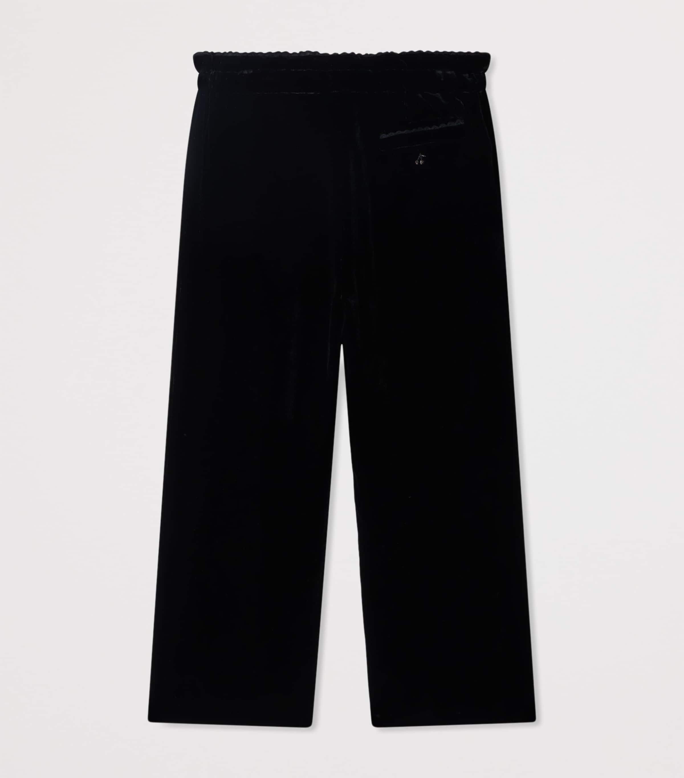 Velvet Wide-Leg Trousers (10-14 Years)