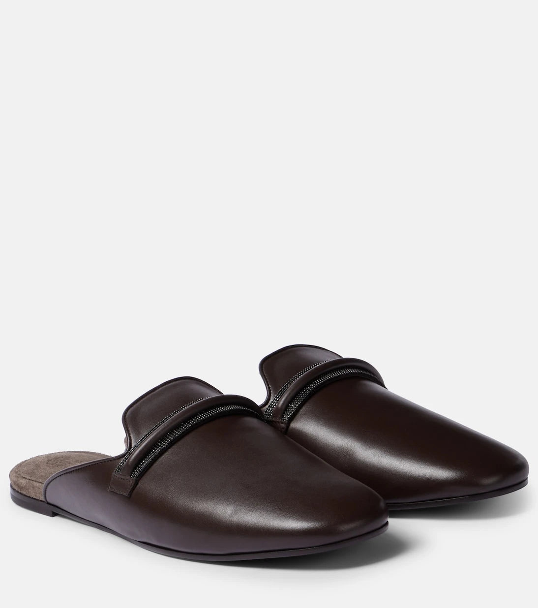 Brunello Cucinelli - Leather mules