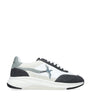 White Suede Genesis Neo Bird Runner Sneakers