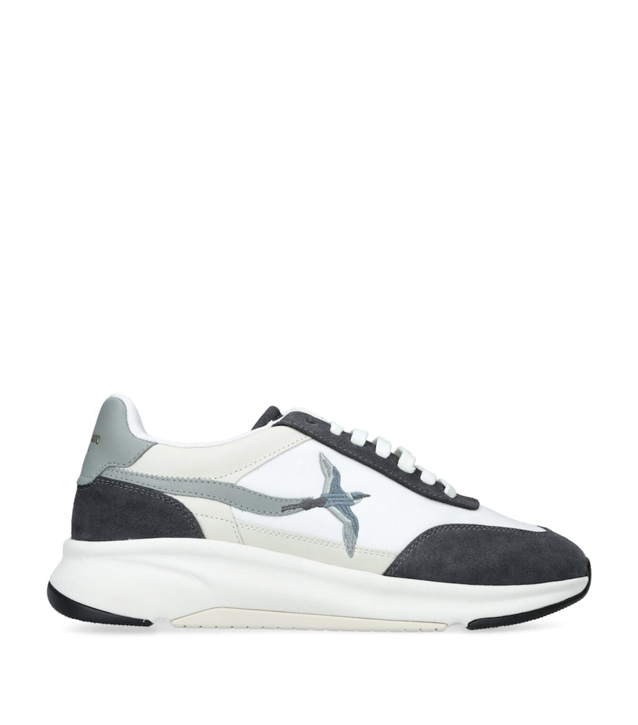 White Suede Genesis Neo Bird Runner Sneakers