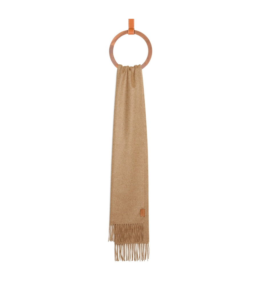 Beige Cashmere Scarf