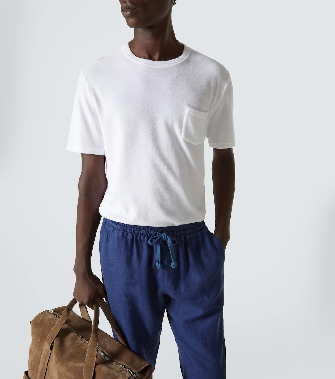 Fedeli - Cotton terry T-shirt