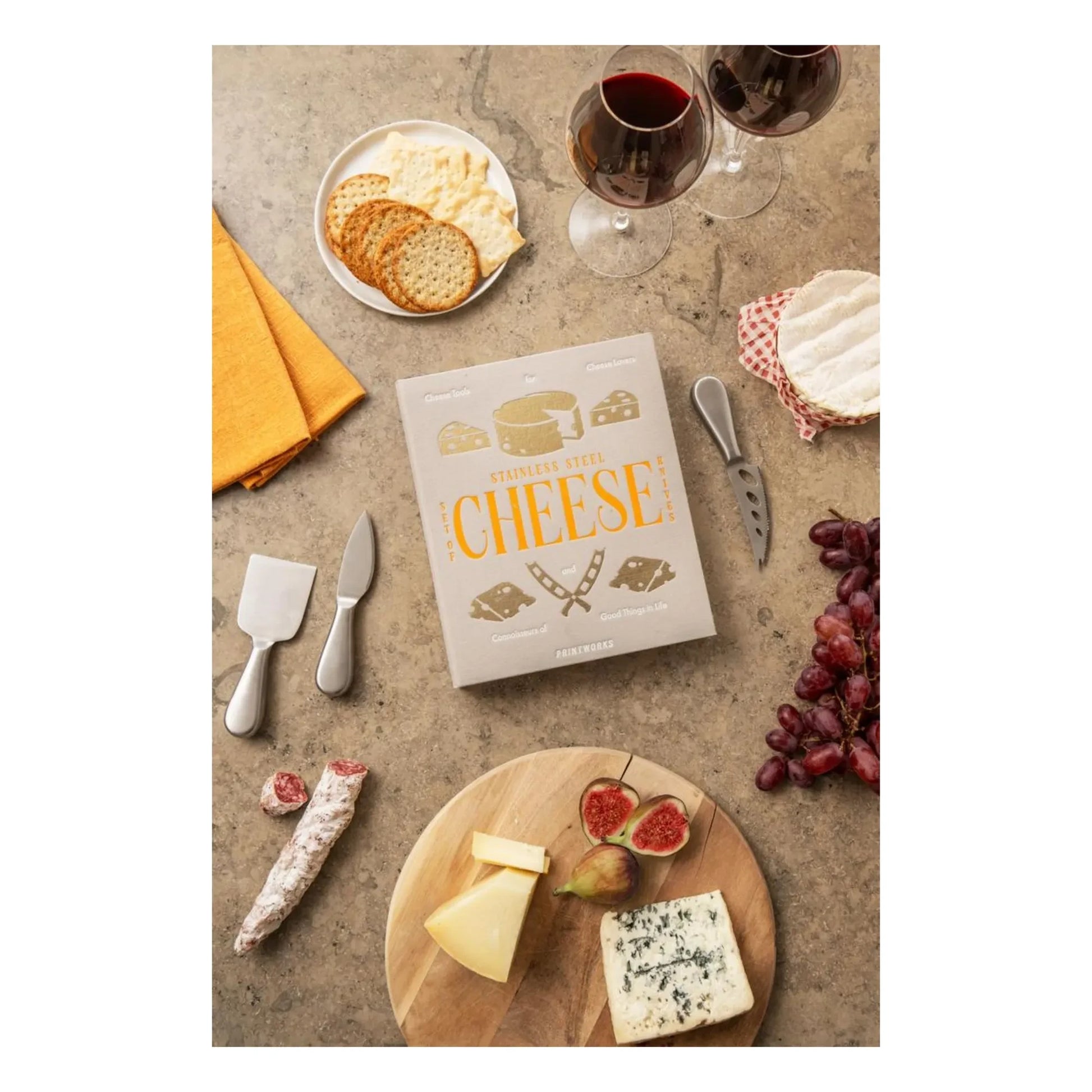 PrintWorks - Cheese Utensils Set
