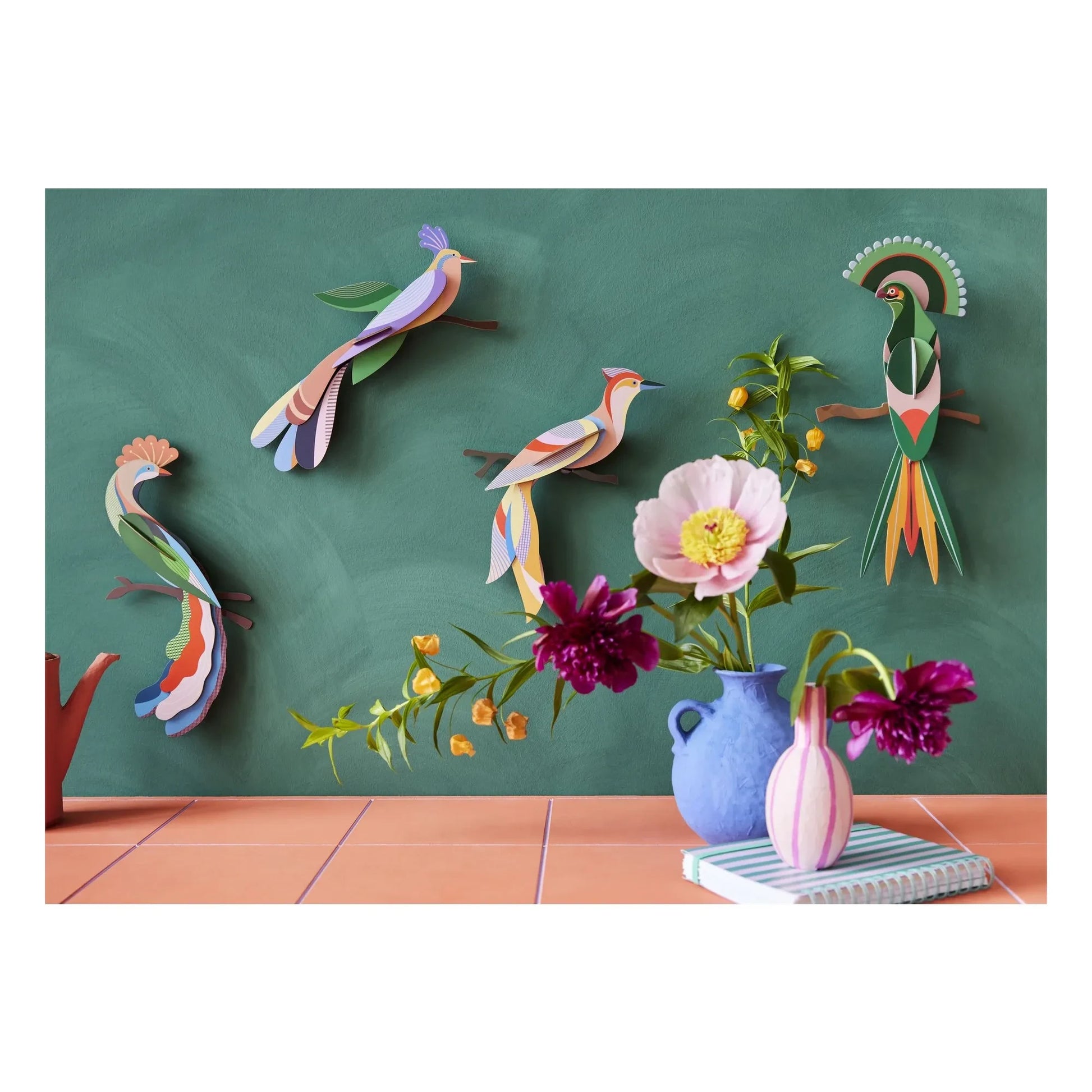 Studio Roof - Sabah bird wall decoration