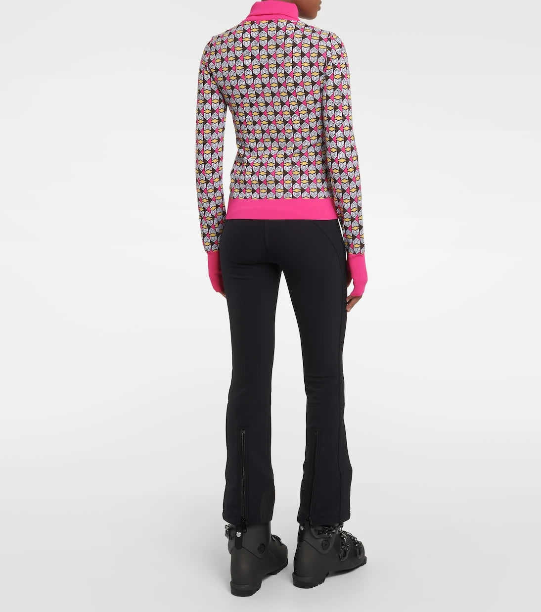 Jet Set - Logo turtleneck sweater