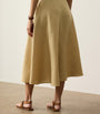 Linen Erica Midi Skirt