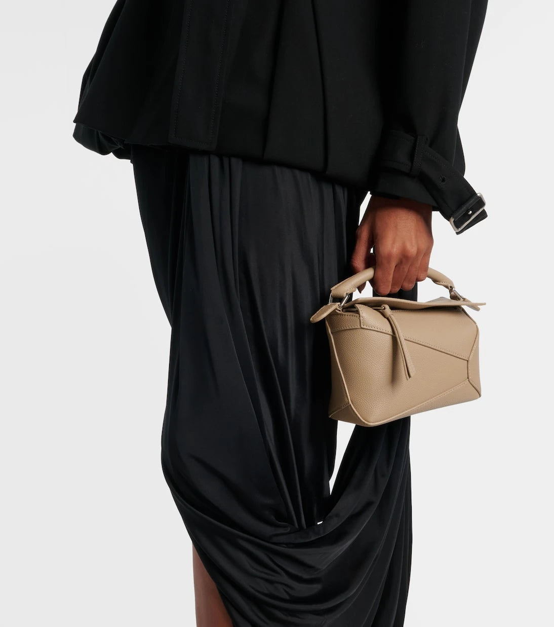 Loewe - Puzzle Edge Mini leather top-handle bag