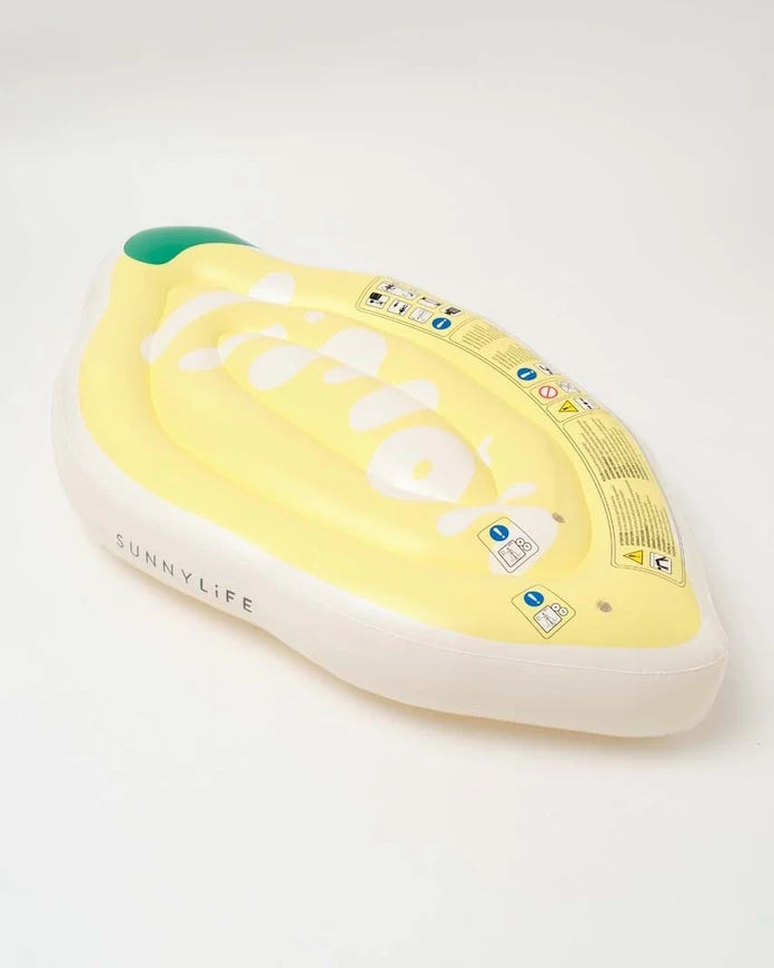 SunnyLife Limon Butter Şişme Yüzme Şiltesi