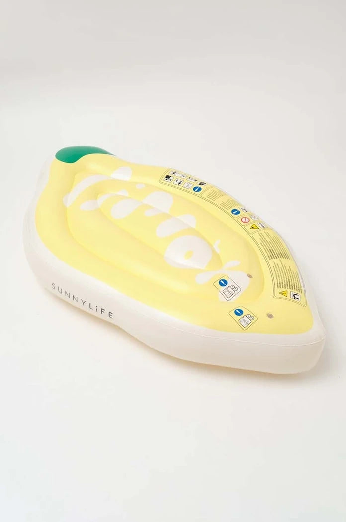 SunnyLife Limon Butter Şişme Yüzme Şiltesi