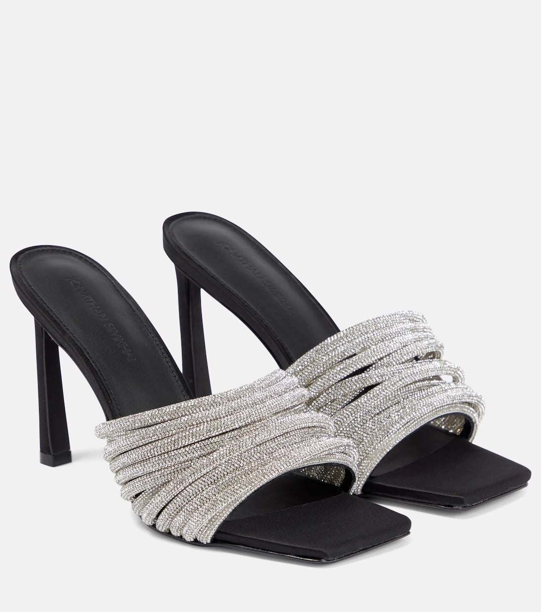Simkhai - Lena crystal-embellished high sandals
