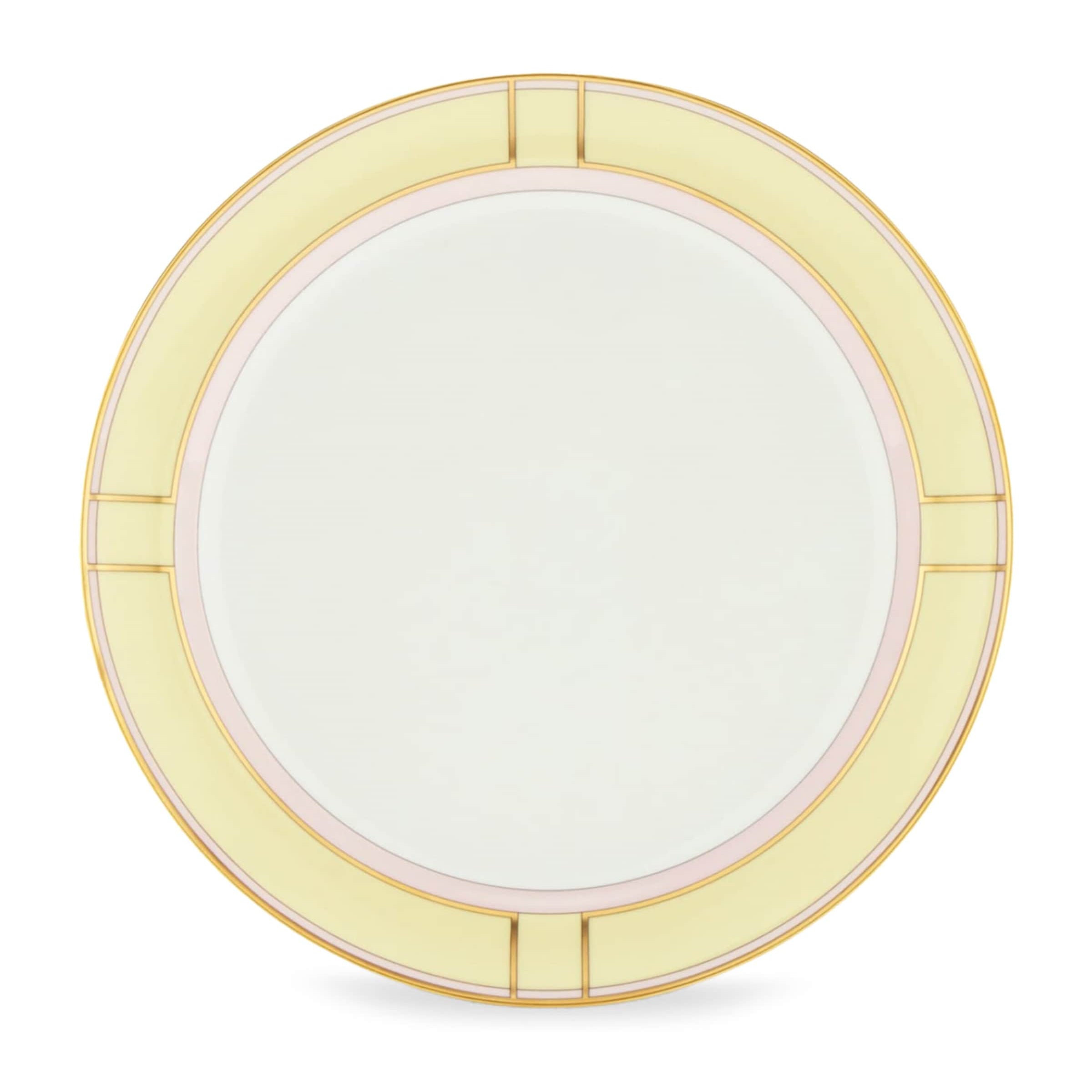GINORI 1735 Porcelain Colonna Diva Giallo Dinner Plate (27cm)