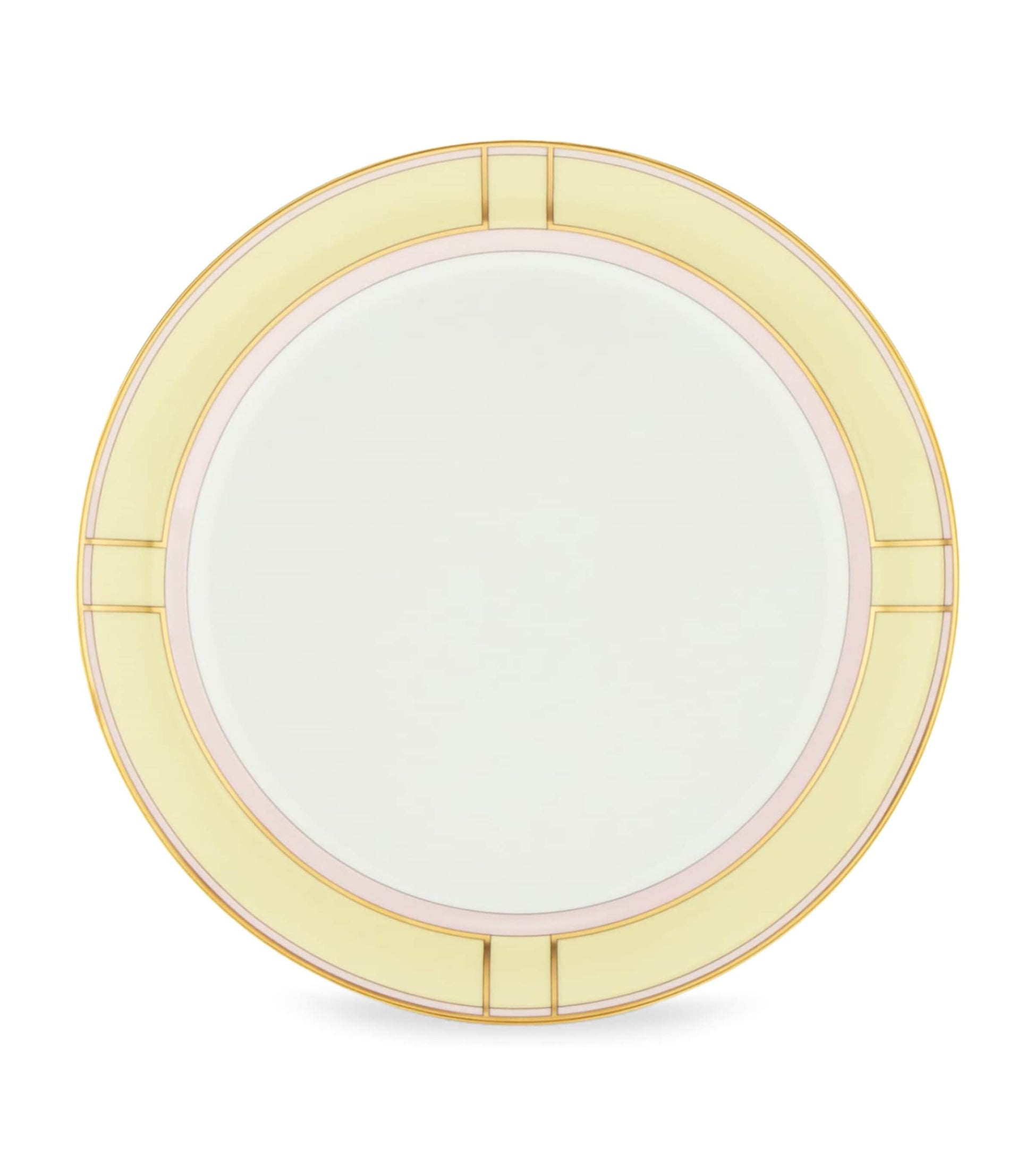 GINORI 1735 Porcelain Colonna Diva Giallo Dinner Plate (27cm)