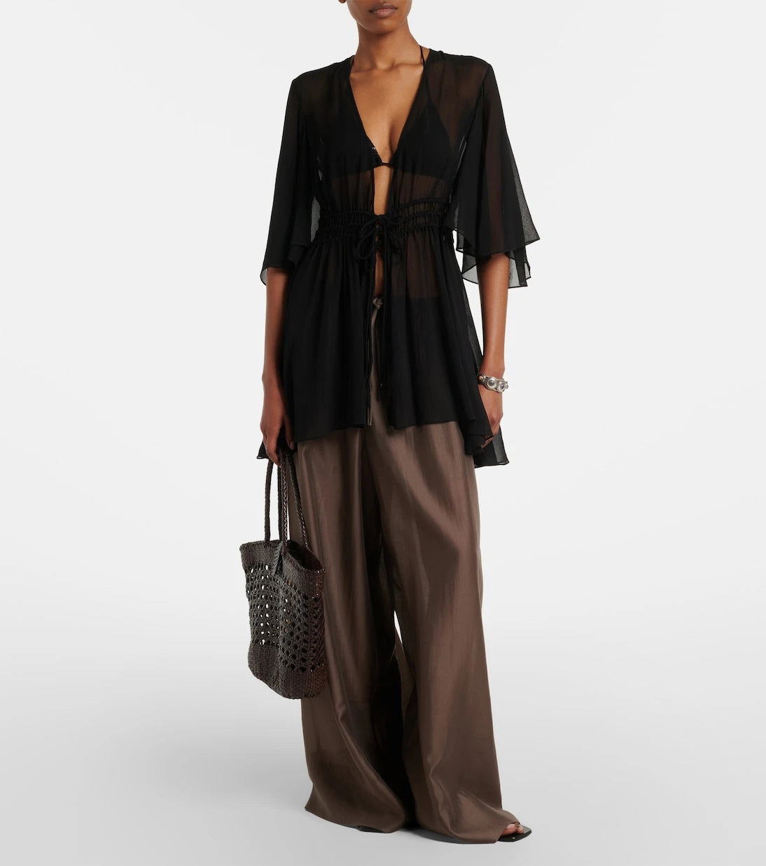 Eres - Operette silk muslin top
