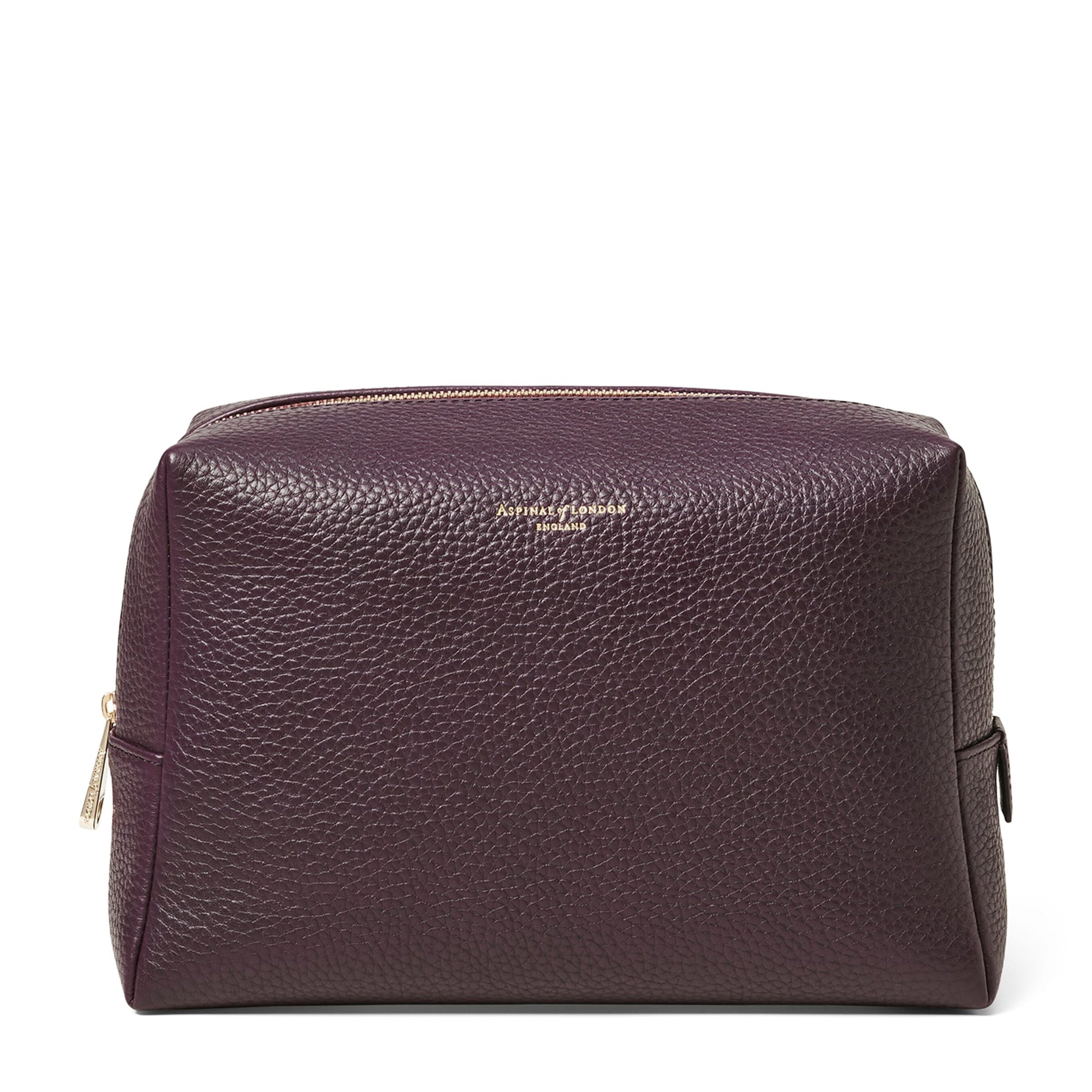 Large Leather London Cosmetic Case