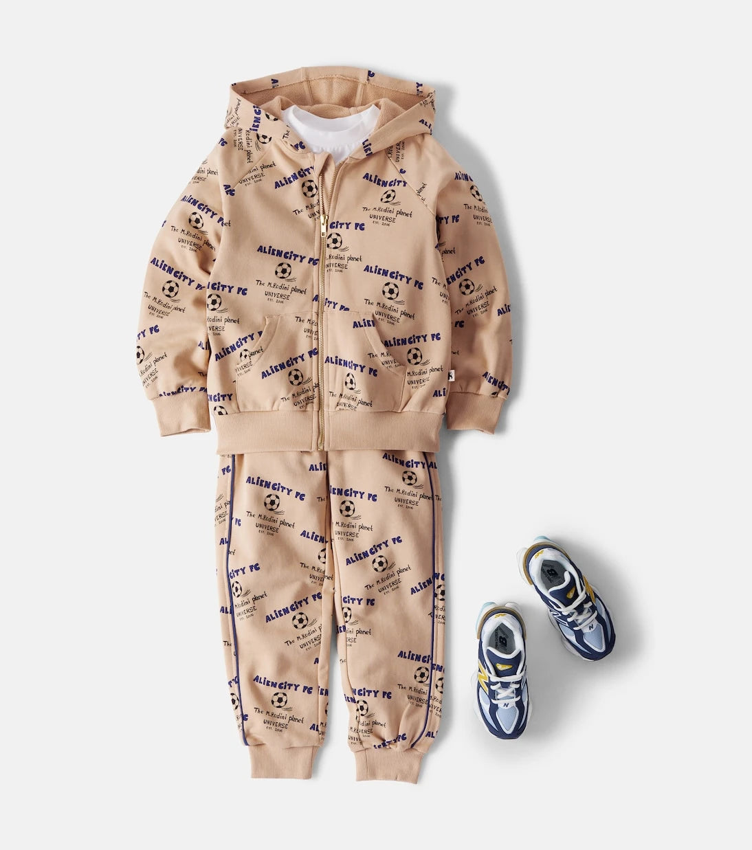 Mini Rodini - Printed cotton sweatpants