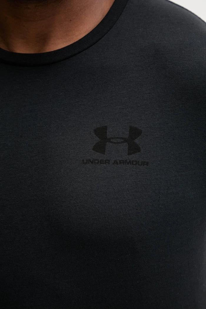 Under Armour erkek pamuklu antrenman tişörtü SPORTSTYLE LEFT CHEST