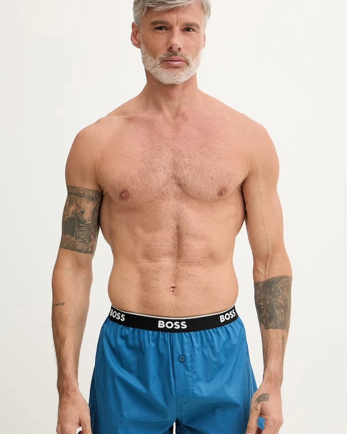 BOSS Erkek Pamuk Boxer Shorts EW 2'li
