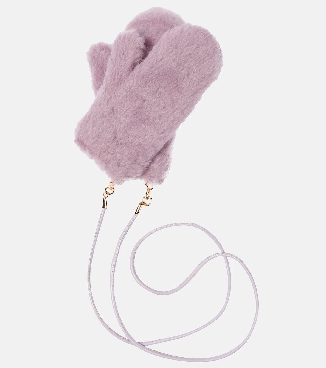 Max Mara - Ombrato teddy mittens