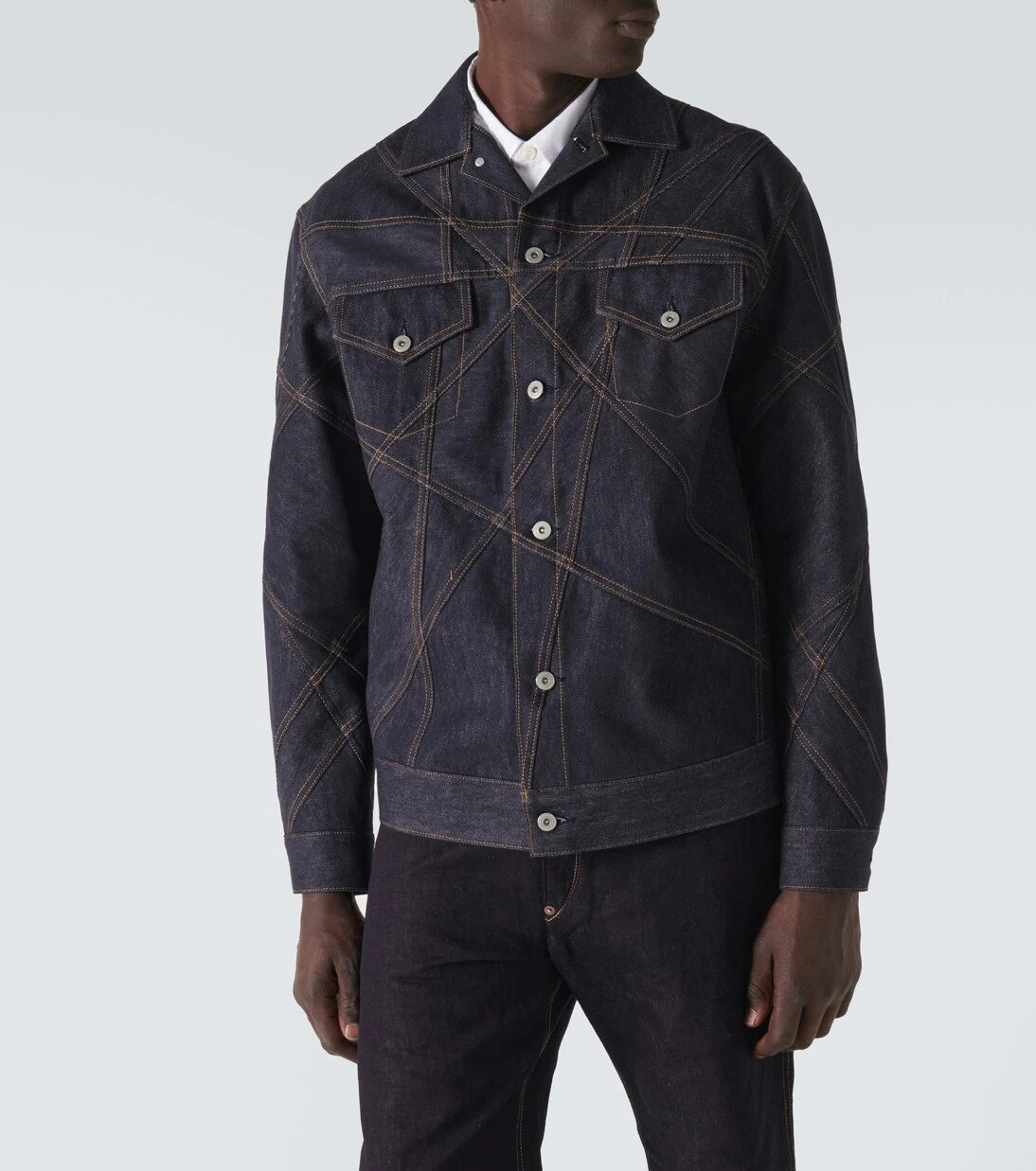 Junya Watanabe - İşlemeli denim ceket