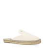 Manebi White La Havana Espadrille Slippers