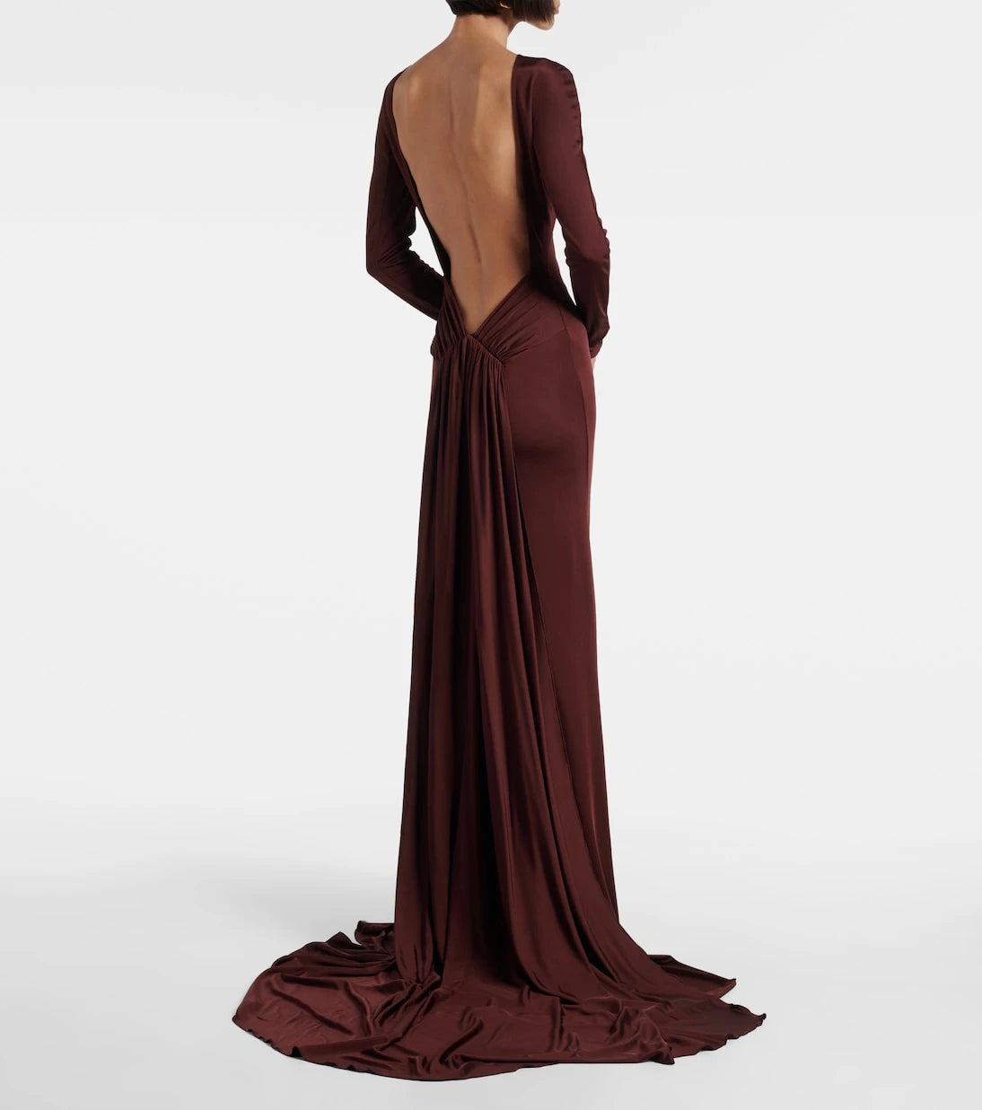 David Koma - Gathered jersey gown