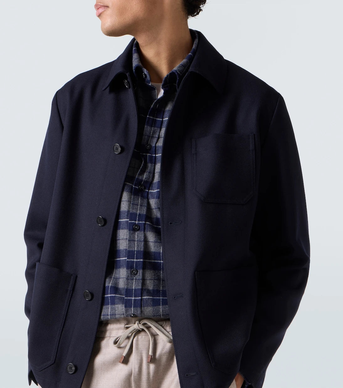 Slowear - Virgin wool field jacket