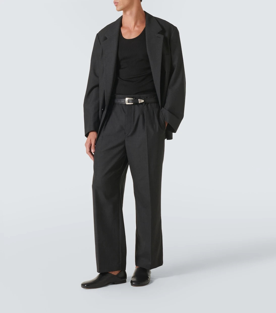 Lemaire - Leather slippers