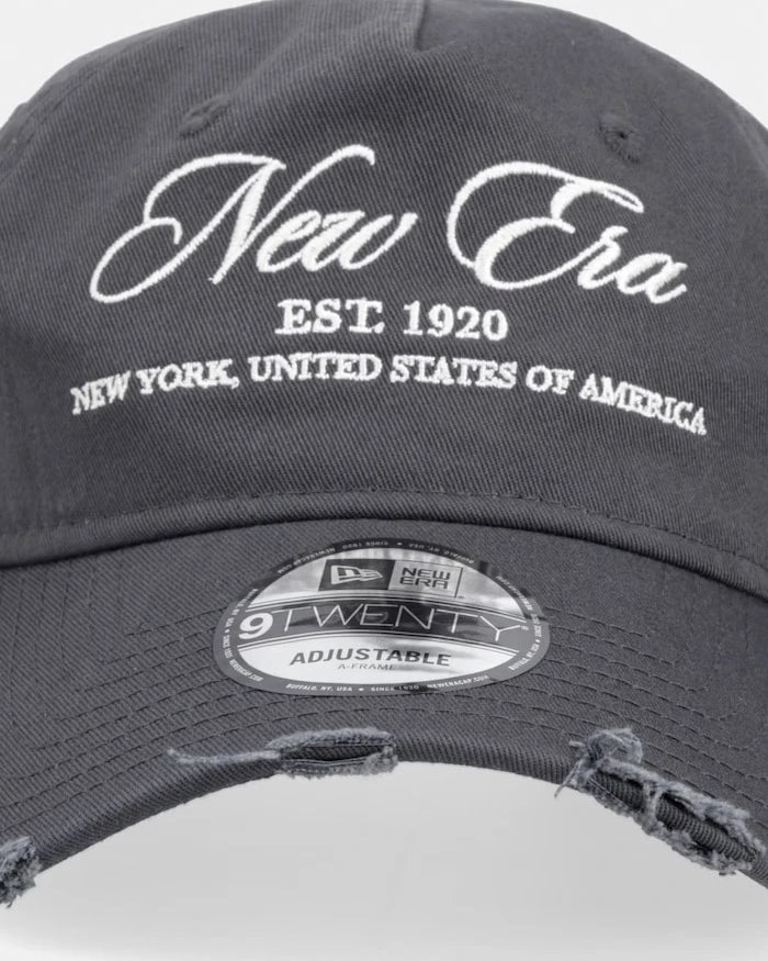 New Era бейзболна шапка от памук WASH DISTRESS 920