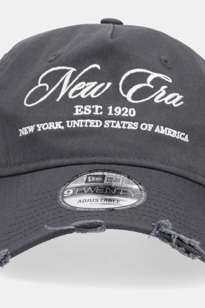 New Era pamuklu beyzbol şapkası WASH DISTRESS 920