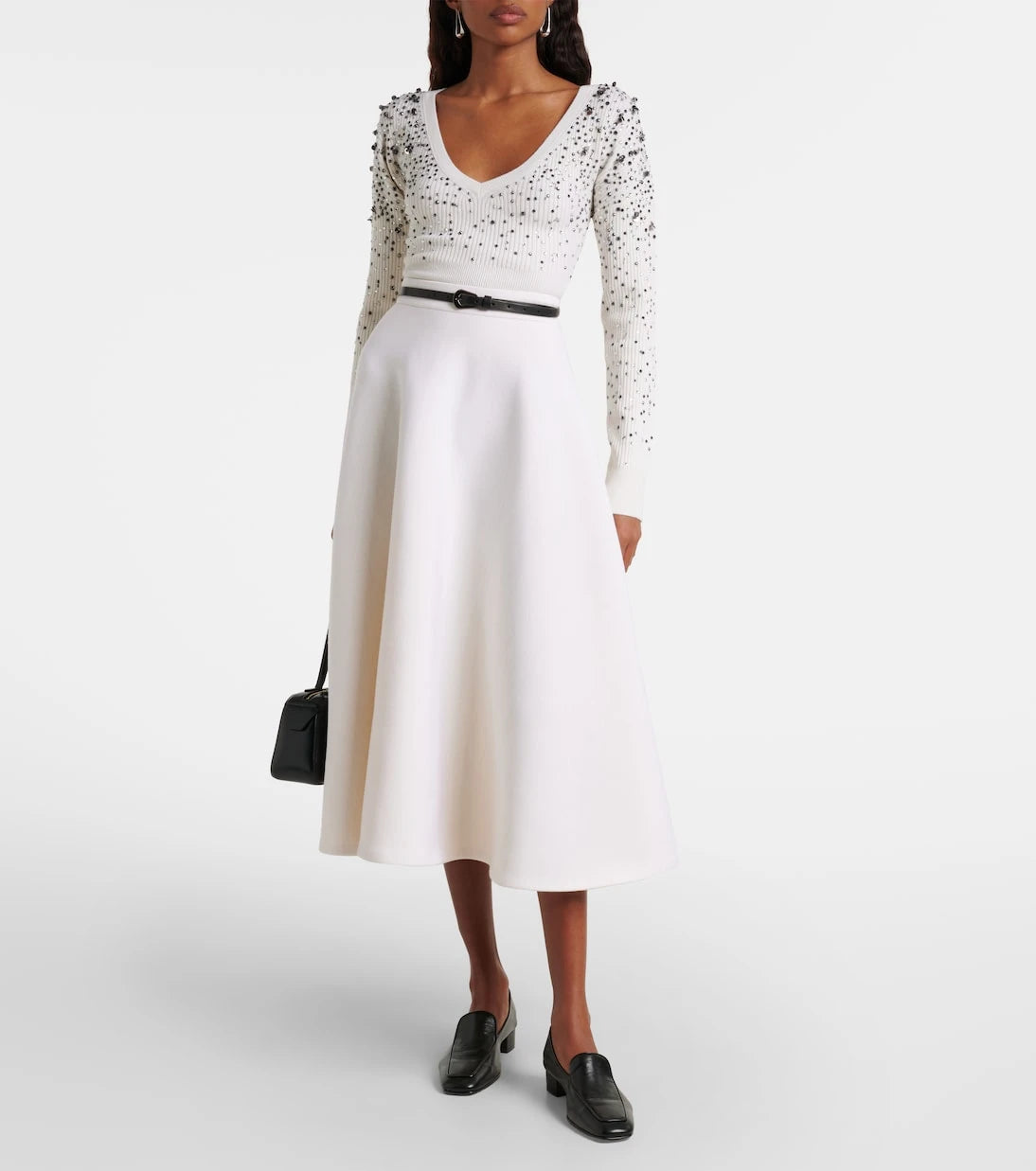 Max Mara - Gathered midi skirt