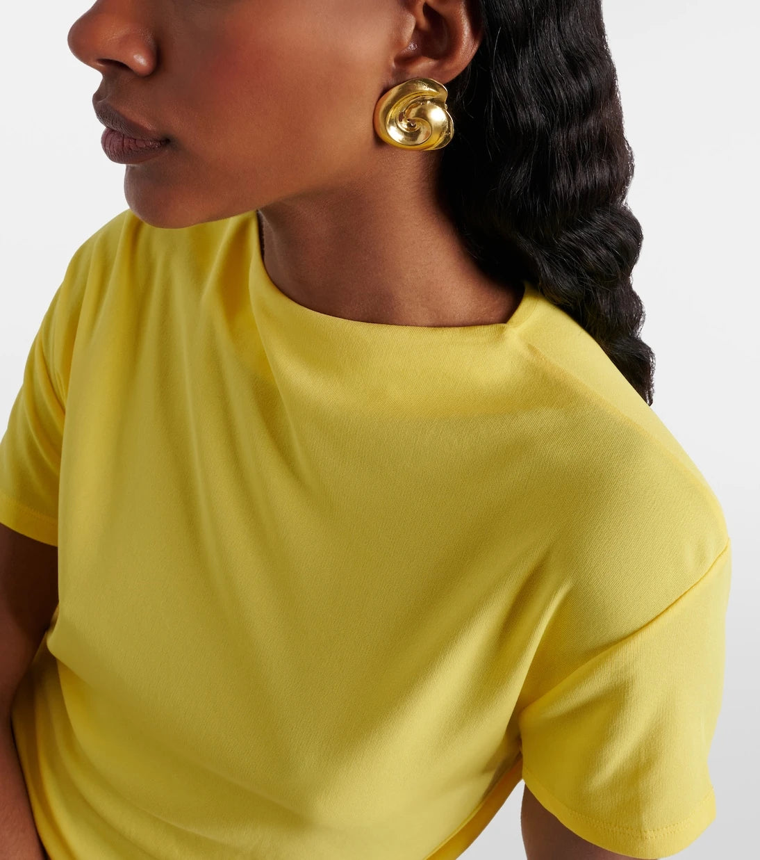 Ysso - Cote 24kt gold-plated earrings