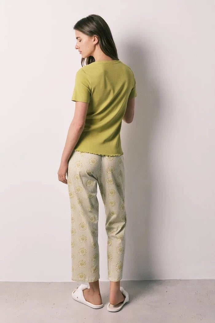 women'secret iki parçalı pamuklu kadın pijama seti