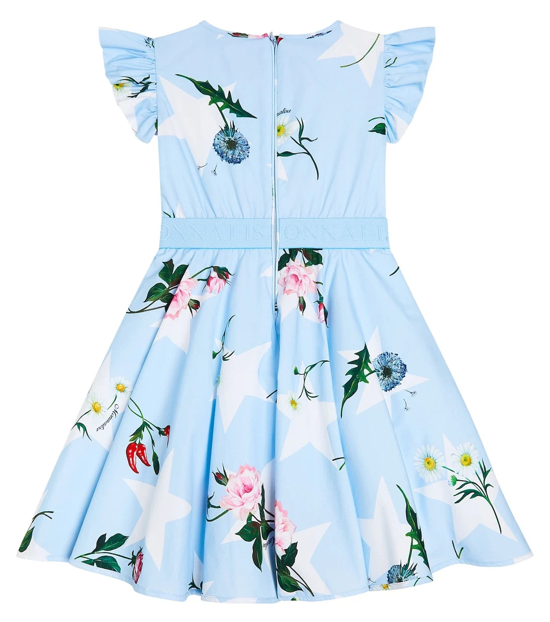 Monnalisa - Floral cotton dress