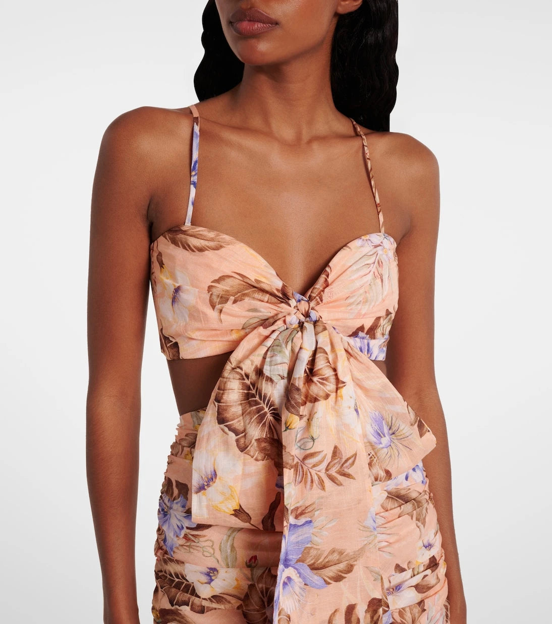 Zimmermann - Coco floral cotton minidress