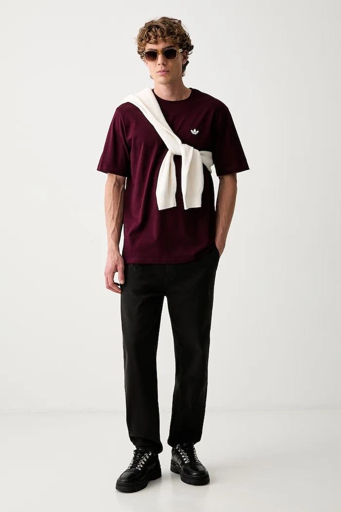 adidas Originals erkek pamuklu Trefoil Essentials tişört