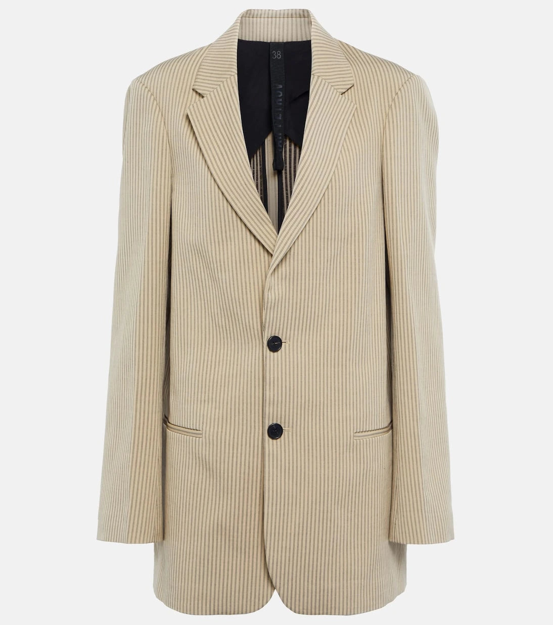 Petar Petrov - Isaac striped cotton-blend blazer