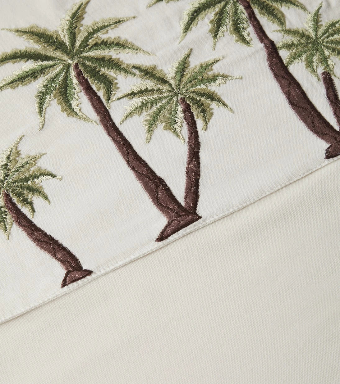 Les-Ottomans - Embroidered cotton tablecloth