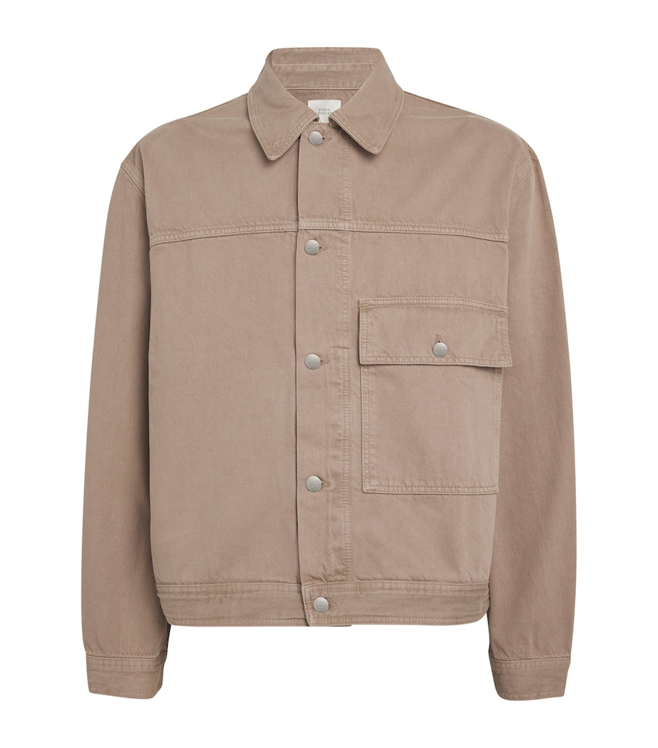 Studio Nicholson Beige Petar Denim Jacket