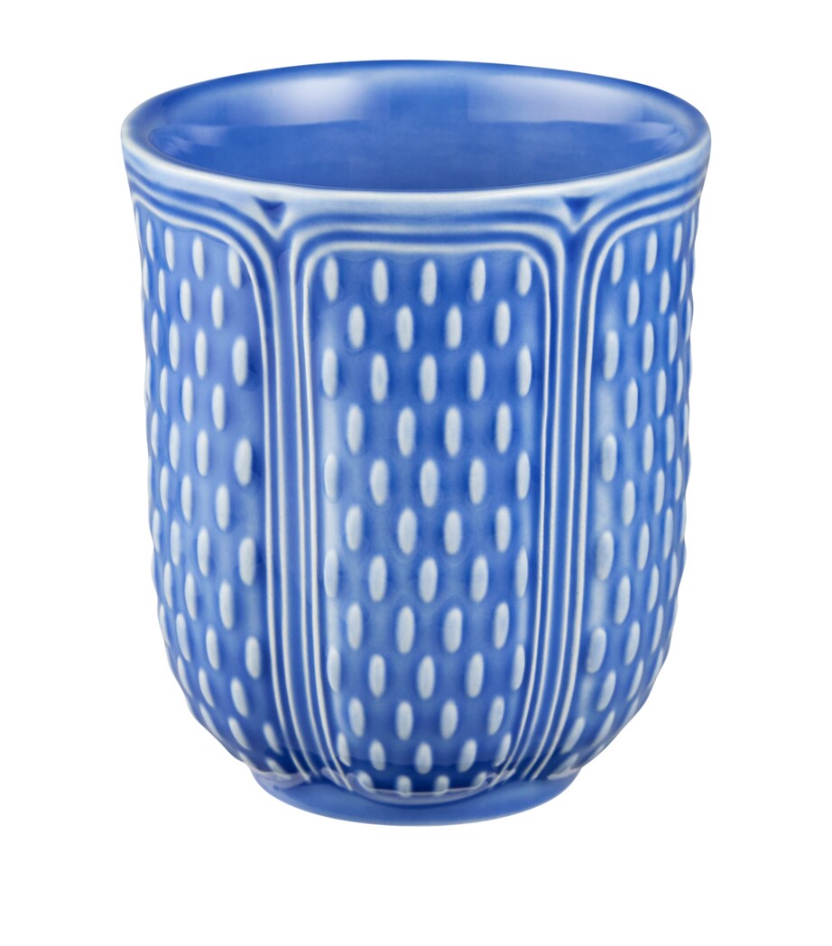Earthenware Teacup BLUE