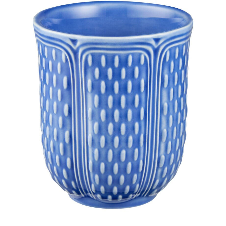 Earthenware Teacup BLUE