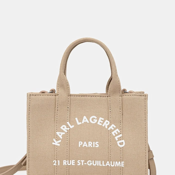 Karl Lagerfeld kadın pamuklu crossbody çanta K/RSG