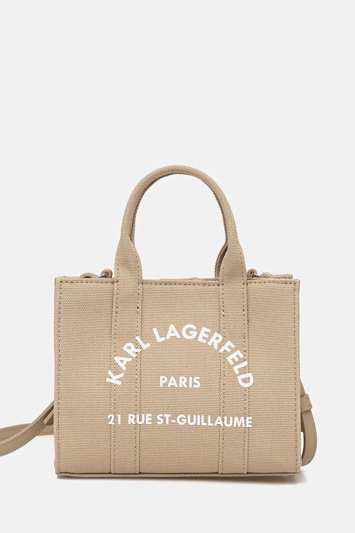 Karl Lagerfeld kadın pamuklu crossbody çanta K/RSG