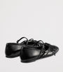 Jimmy Choo Multi Loli Leather Ballerina Flats