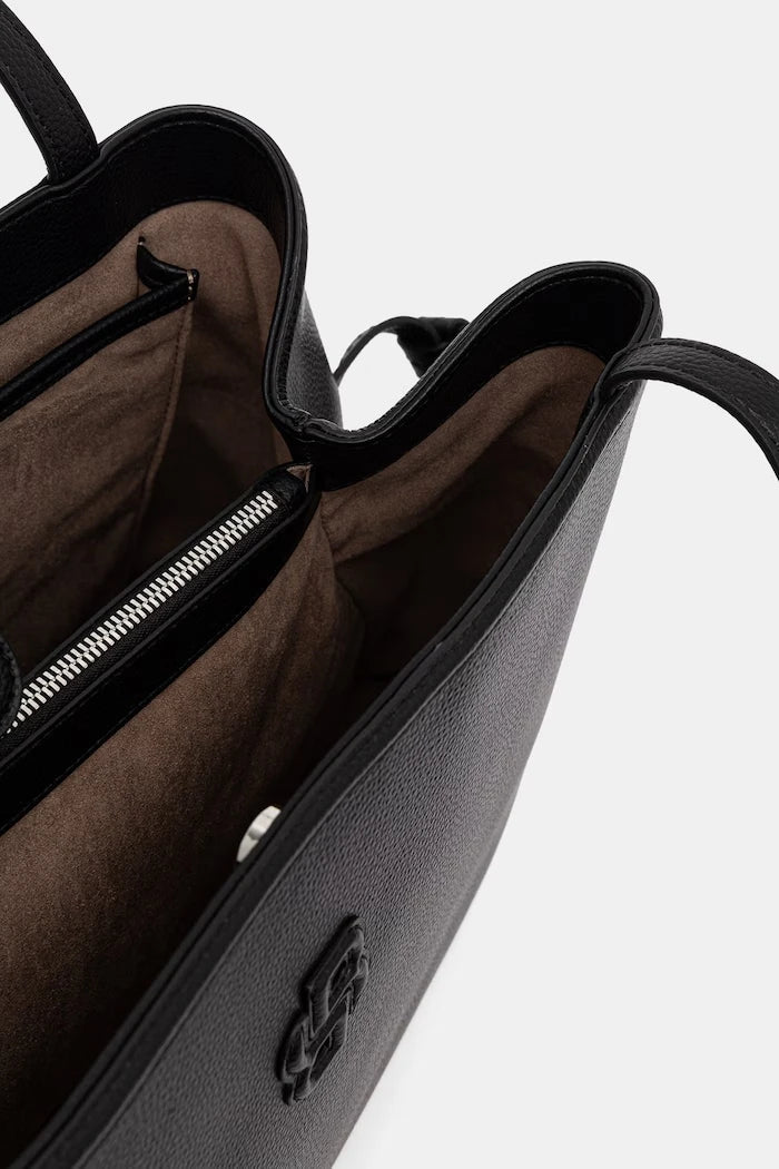 BOSS suni deri kadın shopping çantası Anett NewShape Tote