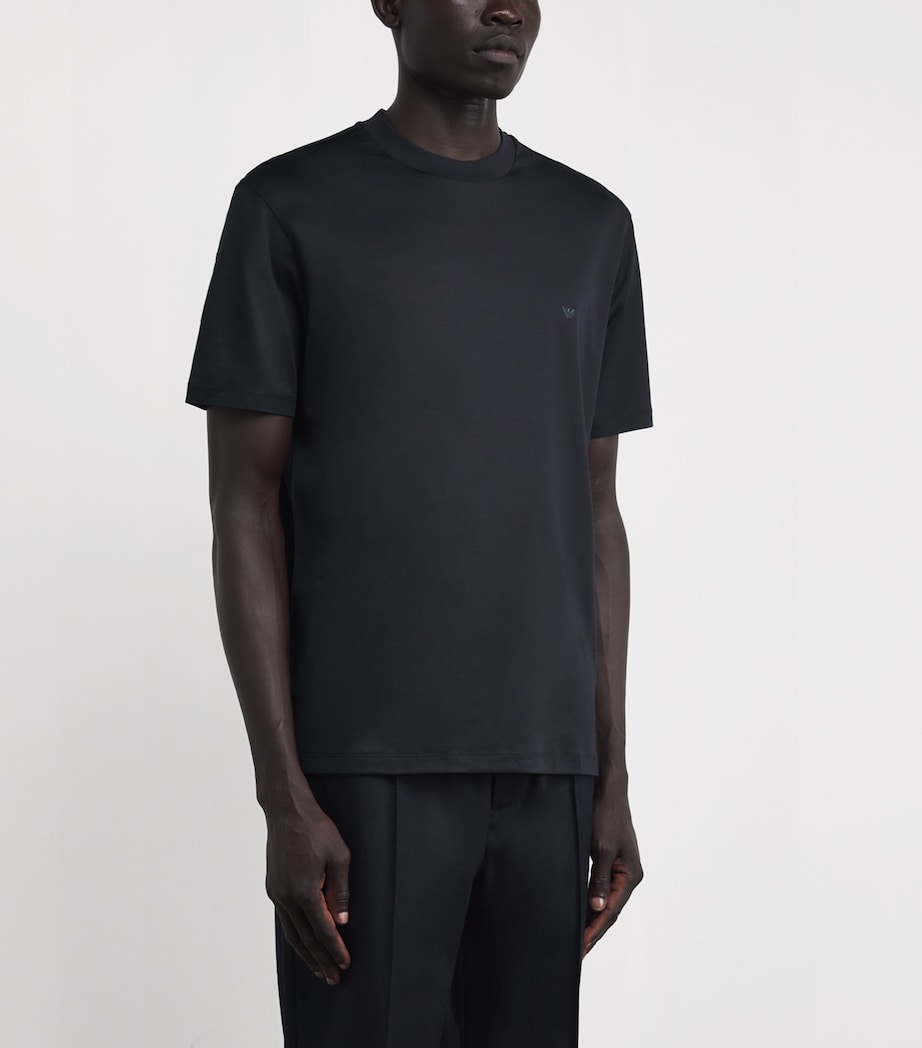 Jersey Embossed-Logo T-Shirt