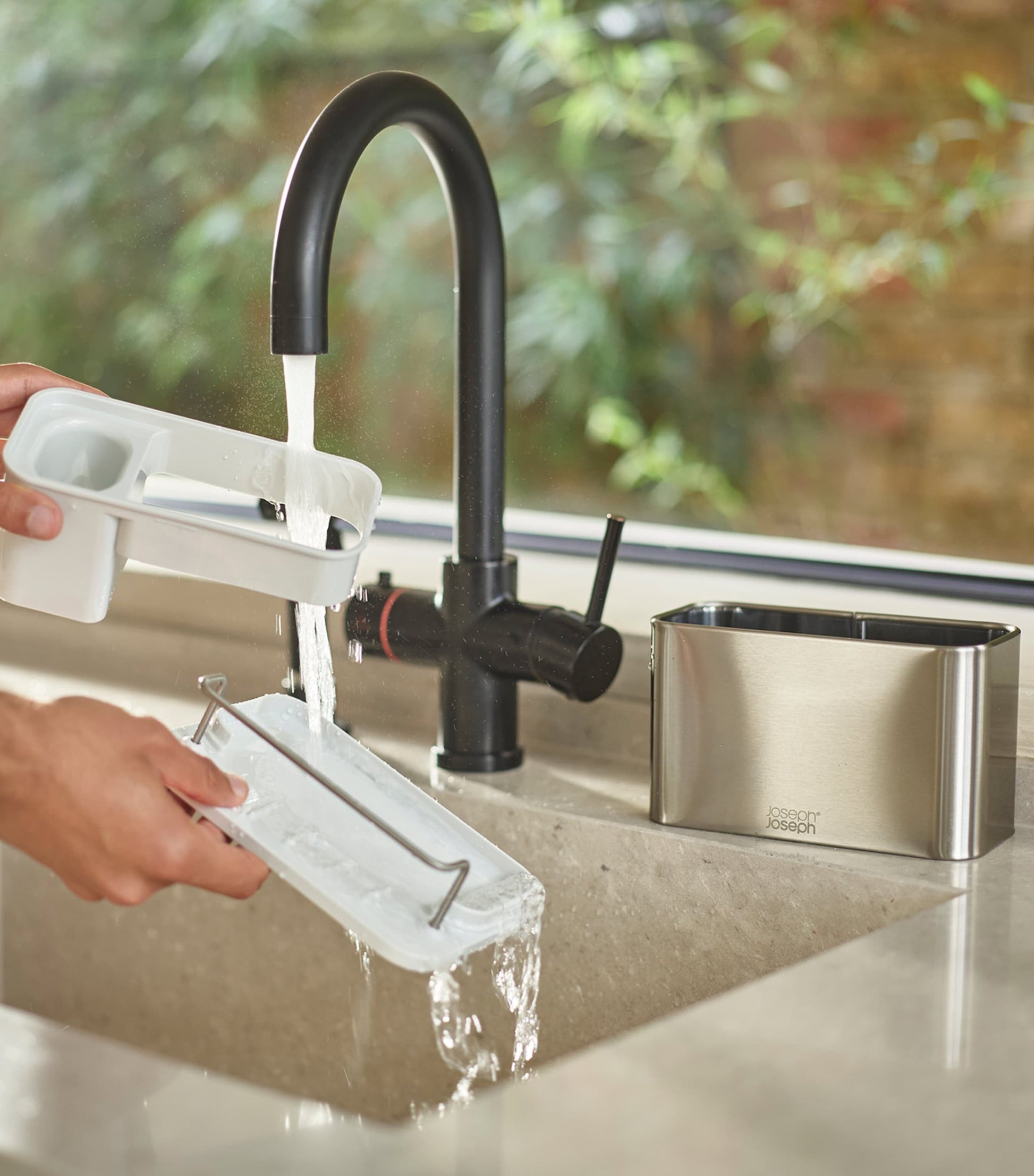 Stainless-Steel Surface Sinky Tidy