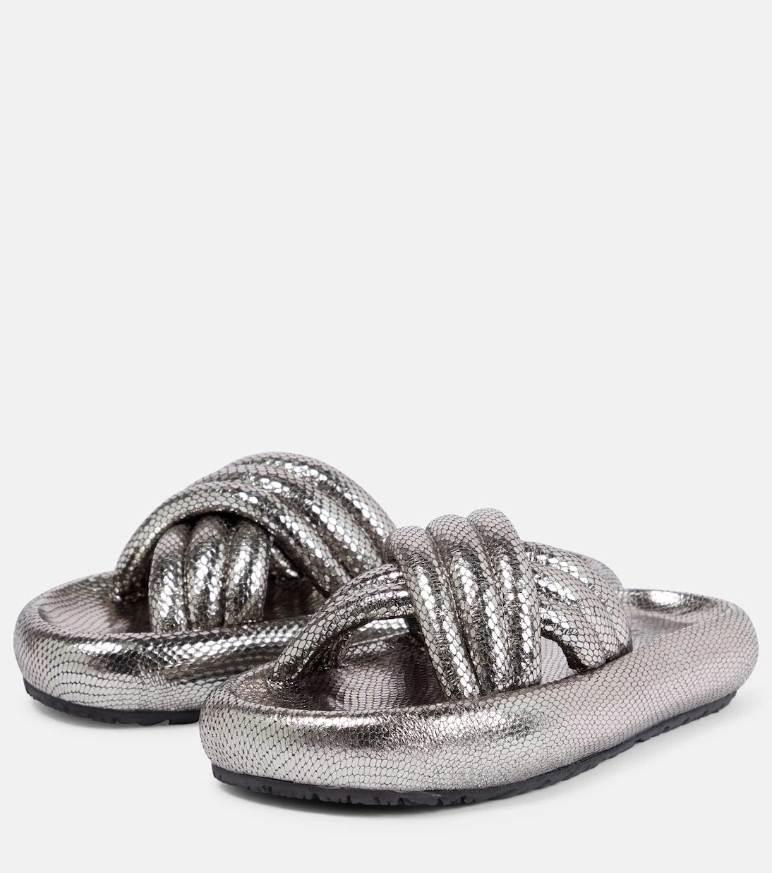 Isabel Marant - Niloo snake-effect leather sandals